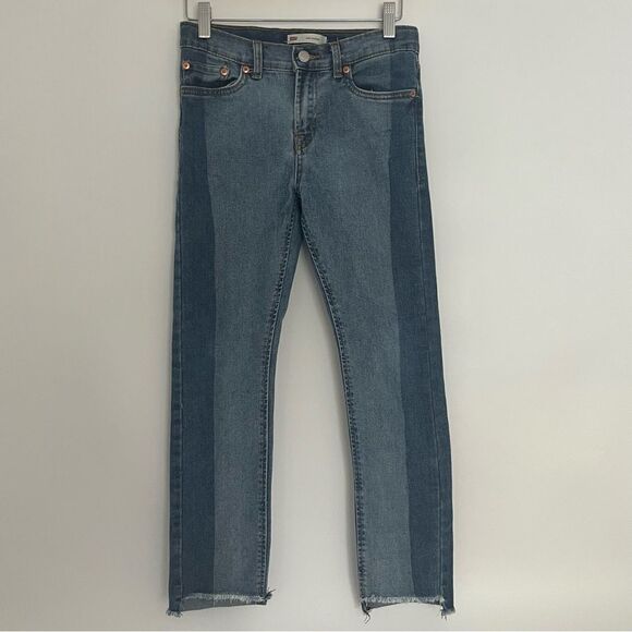 Levi’s Girlfriend Jeans - Girls 10 Regular - Picture 1 of 8